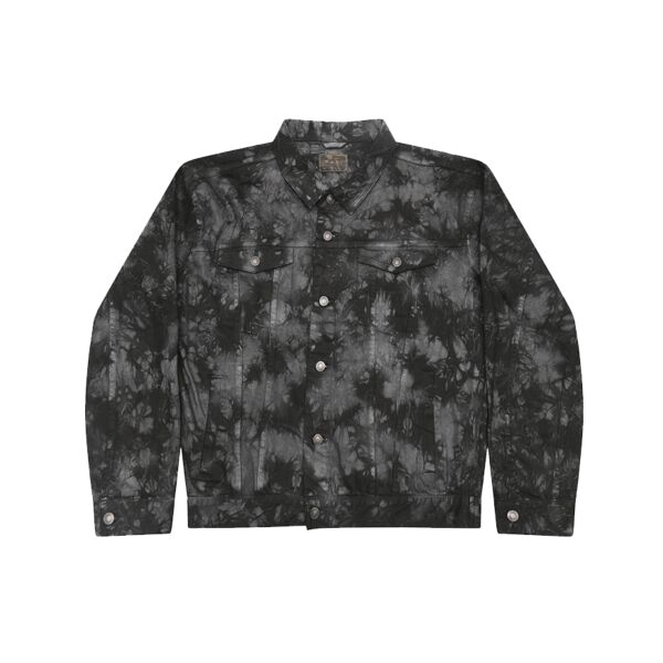 Tie-dye denim jacket Thumbnail