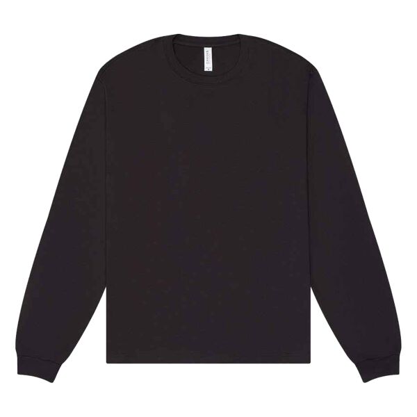 Canvas Unisex Heavyweight Long Sleeve Boxy T-Shirt Thumbnail