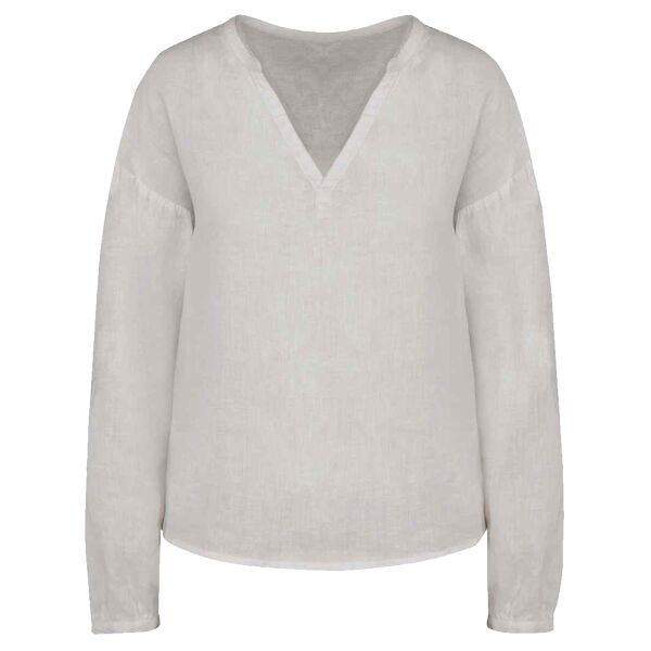 Spasso Ladies Linen Blouse Thumbnail