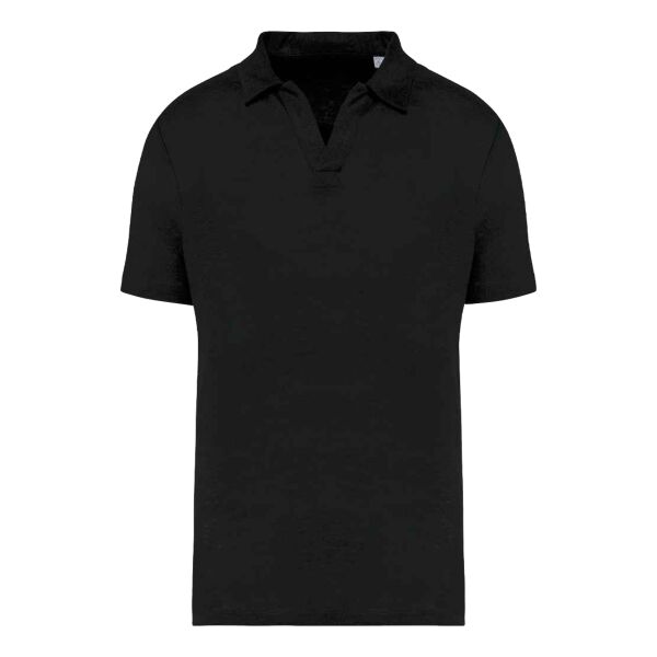 Spasso Linen Polo Shirt Thumbnail